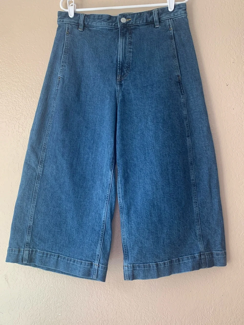 Everlane crop denim